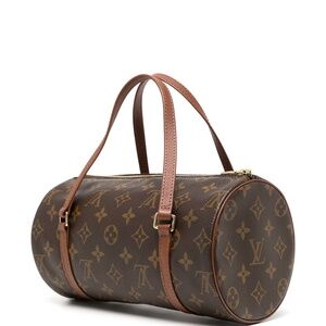 Louis Vuitton Barrel Brown Bag Monogram Papillon